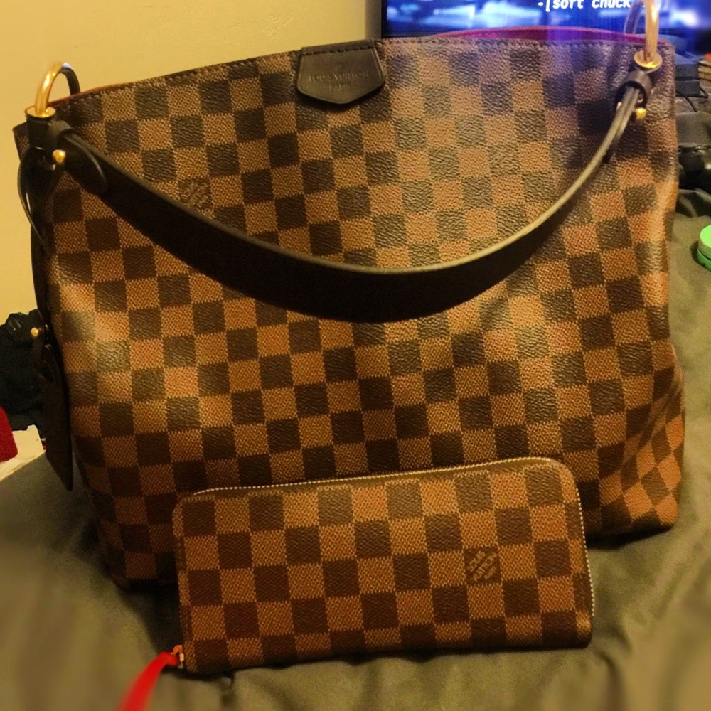 MM Damier Ebene Graceful ➕ Clémence Wallet